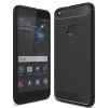 Калъф за Huawei P10 Lite - Carbon Silicone - Черен