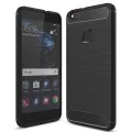 Калъф за Huawei P10 Lite - Carbon Silicone - Черен
