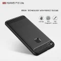 Калъф за Huawei P10 Lite - Carbon Silicone - Черен
