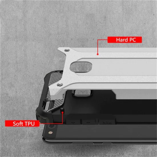 Калъф за Huawei P10 Lite - Hybrid Armor - Черен