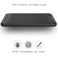 Калъф за Huawei P10 Plus - Carbon Silicone - Черен