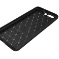 Калъф за Huawei P10 Plus - Carbon Silicone - Черен