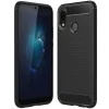 Калъф за Huawei P20 Lite - Carbon Silicone - Черен