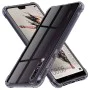 Калъф за Huawei P20 Pro - Techsuit - Удароустойчив Clear Silicone - Опушено Черен