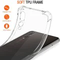 Калъф за Huawei P20 Pro - Удароустойчив Прозрачен Силиконов - Прозрачен