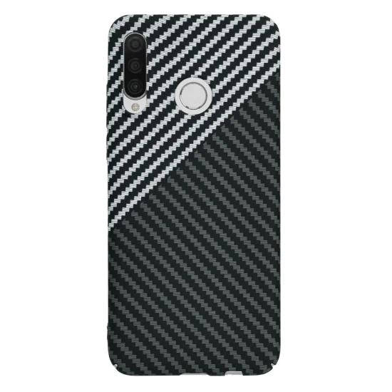 Калъф за Huawei P30 Lite / P30 Lite New Edition - Carbonite FiberShell - Stealth Grey