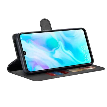 Калъф за Huawei P30 Lite / P30 Lite New Edition - Diary Book - Черен