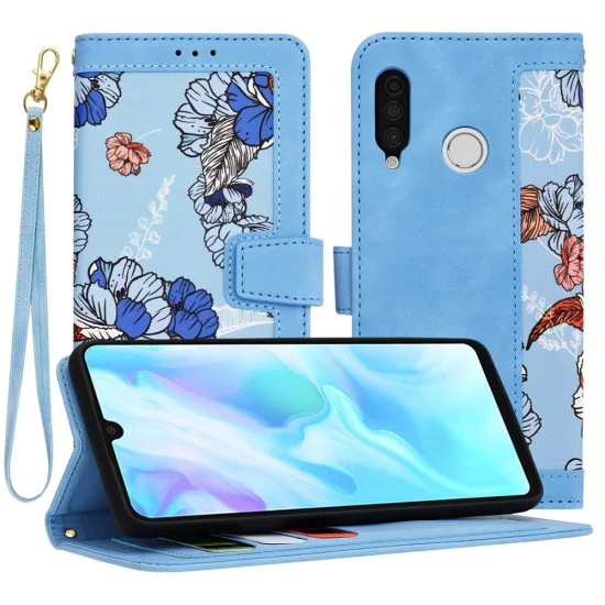 Калъф за Huawei P30 Lite / P30 Lite New Edition - FlipCraft - Vibrant Blue