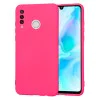 Калъф за Huawei P30 Lite / P30 Lite New Edition - Techsuit - SoftFlex - Ярко розов