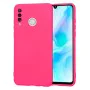 Калъф за Huawei P30 Lite / P30 Lite New Edition - Techsuit - SoftFlex - Ярко розов