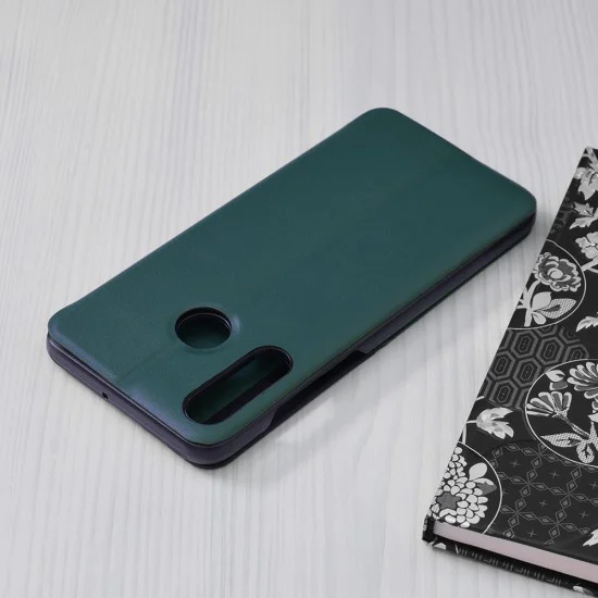 Калъф за Huawei P30 Lite / P30 Lite New Edition - eFold Series - Dark Green