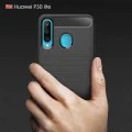 Калъф за Huawei P30 Lite / P30 lite New Edition - Carbon Silicone - Черен