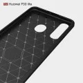 Калъф за Huawei P30 Lite / P30 lite New Edition - Carbon Silicone - Черен