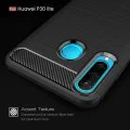 Калъф за Huawei P30 Lite / P30 lite New Edition - Carbon Silicone - Черен