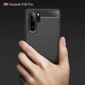 Калъф за Huawei P30 Pro / P30 Pro New Edition - Carbon Silicone - Черен