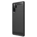 Калъф за Huawei P30 Pro / P30 Pro New Edition - Carbon Silicone - Черен