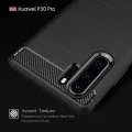 Калъф за Huawei P30 Pro / P30 Pro New Edition - Carbon Silicone - Черен
