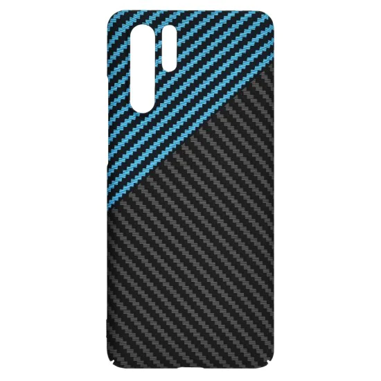 Калъф за Huawei P30 Pro / P30 Pro New Edition - Carbonite FiberShell - Blue Pulse