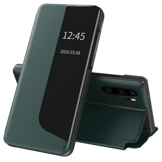 Калъф за Huawei P30 Pro / P30 Pro New Edition - eFold Series - Dark Green