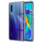Калъф за Huawei P30 - Techsuit - Удароустойчив Clear Silicone - Опушено Черен