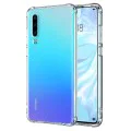 Калъф за Huawei P30 - Удароустойчив Прозрачен Силиконов - Прозрачен