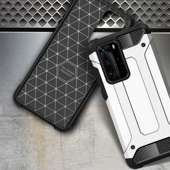 Калъф за Huawei P40 Pro - Hybrid Armor - Черен