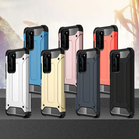 Калъф за Huawei P40 Pro - Hybrid Armor - Черен