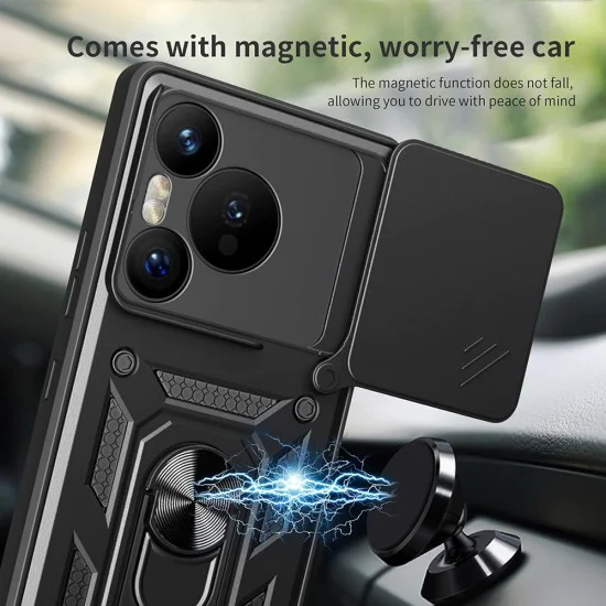 Калъф за Huawei Pura 70 - CamShield Series - Rose Gold