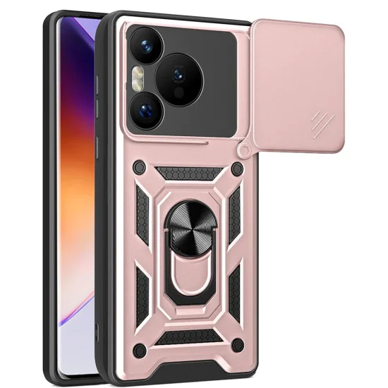 Калъф за Huawei Pura 70 - CamShield Series - Rose Gold