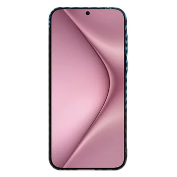 Калъф за Huawei Pura 70 - Carbonite FiberShell - Blue Pulse