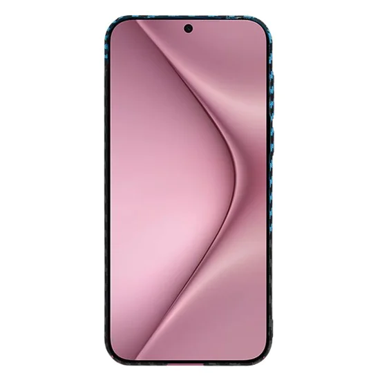 Калъф за Huawei Pura 70 - Carbonite FiberShell - Blue Pulse