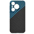 Калъф за Huawei Pura 70 - Carbonite FiberShell - Blue Pulse