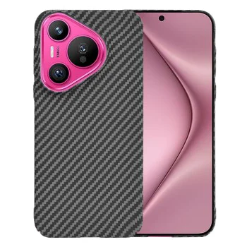 Калъф за Huawei Pura 70 - Carbonite FiberShell - Черен
