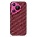 Калъф за Huawei Pura 70 - Carbonite FiberShell - Червен