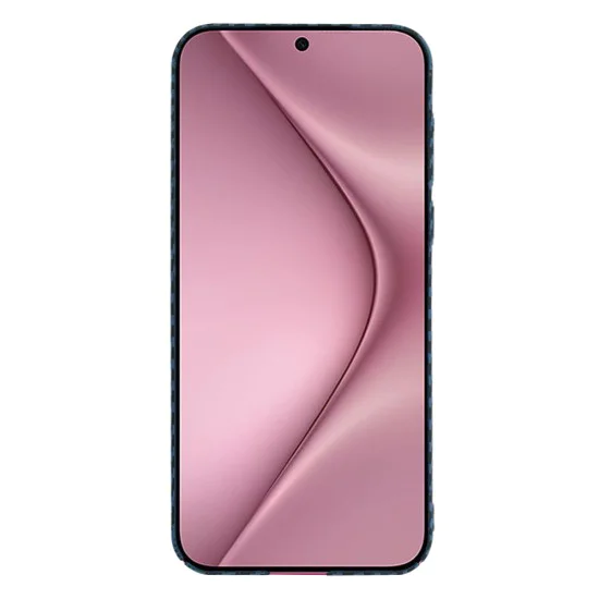 Калъф за Huawei Pura 70 - Carbonite FiberShell - Cyan