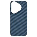 Калъф за Huawei Pura 70 - Carbonite FiberShell - Cyan