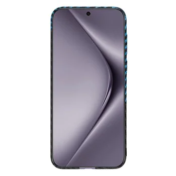 Калъф за Huawei Pura 70 Pro - Carbonite FiberShell - Blue Pulse