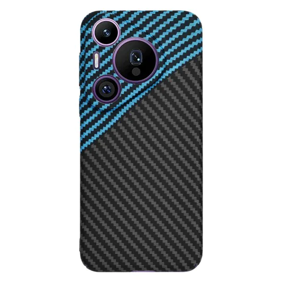 Калъф за Huawei Pura 70 Pro - Carbonite FiberShell - Blue Pulse