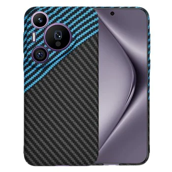 Калъф за Huawei Pura 70 Pro - Carbonite FiberShell - Blue Pulse