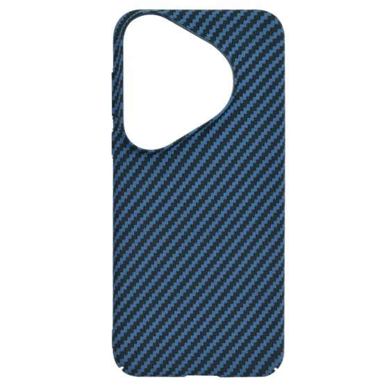 Калъф за Huawei Pura 70 Pro - Carbonite FiberShell - Cyan