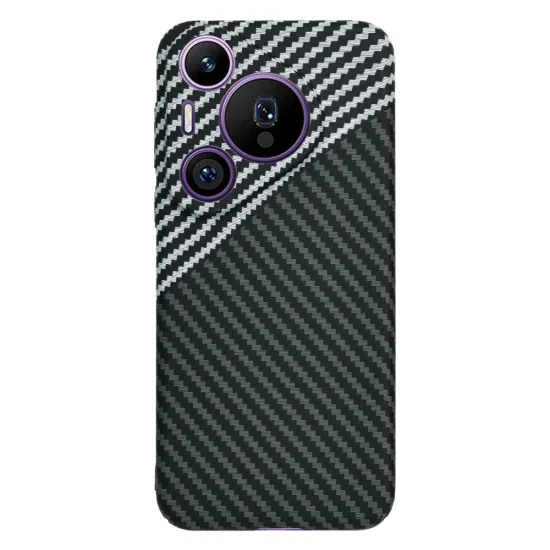 Калъф за Huawei Pura 70 Pro - Carbonite FiberShell - Stealth Gray