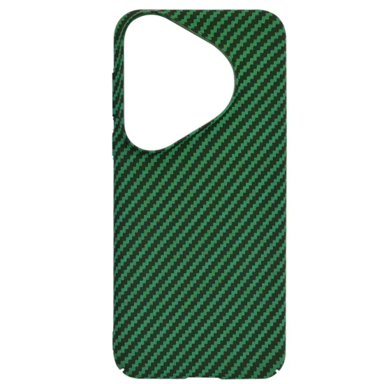 Калъф за Huawei Pura 70 Pro - Carbonite FiberShell - Зелен