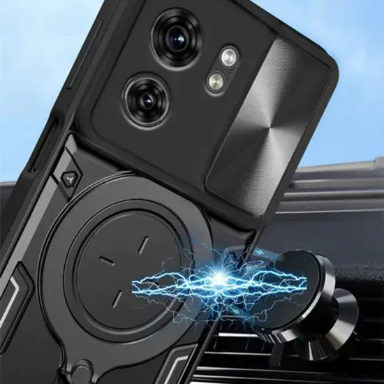 Калъф за Huawei Pura 70 Pro - Techsuit - CamGuard Pro - Черен