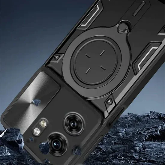 Калъф за Huawei Pura 70 Pro - Techsuit - CamGuard Pro - Черен