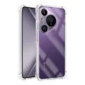 Калъф за Huawei Pura 70 Pro - Удароустойчив Clear Clear Silicone - Clear