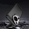 Калъф за Huawei Pura 70 Ultra - Carbon Silicone - Черен