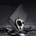 Калъф за Huawei Pura 70 Ultra - Carbon Silicone - Черен