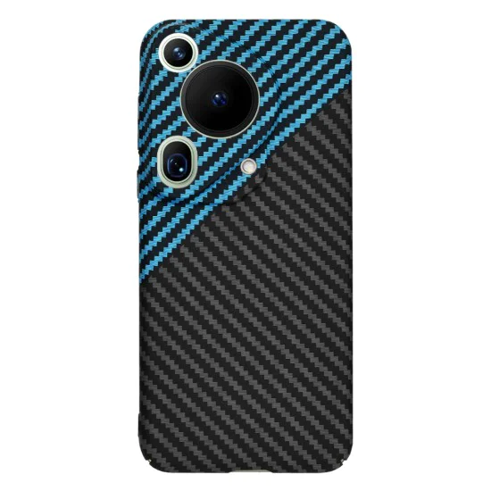 Калъф за Huawei Pura 70 Ultra - Carbonite FiberShell - Blue Pulse