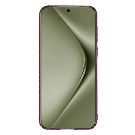 Калъф за Huawei Pura 70 Ultra - Carbonite FiberShell - Червен