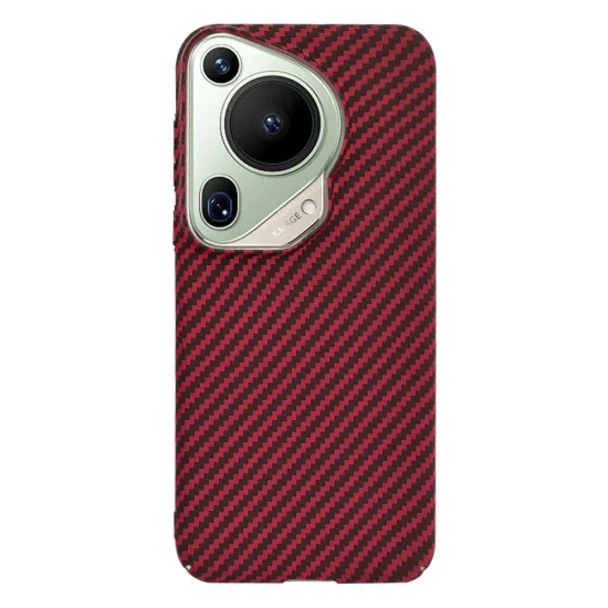 Калъф за Huawei Pura 70 Ultra - Carbonite FiberShell - Червен